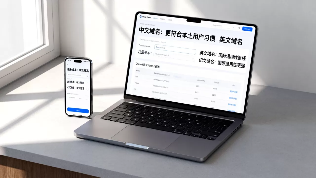 中文域名和英文域名到底有哪些区别,怎么选? 中文域名和英文域名到底有哪些区别,怎么选?