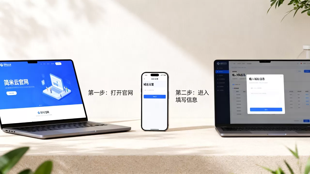 简米云域名怎么设置,新手教程详细步骤有哪些? 简米云域名怎么设置,新手教程详细步骤有哪些?