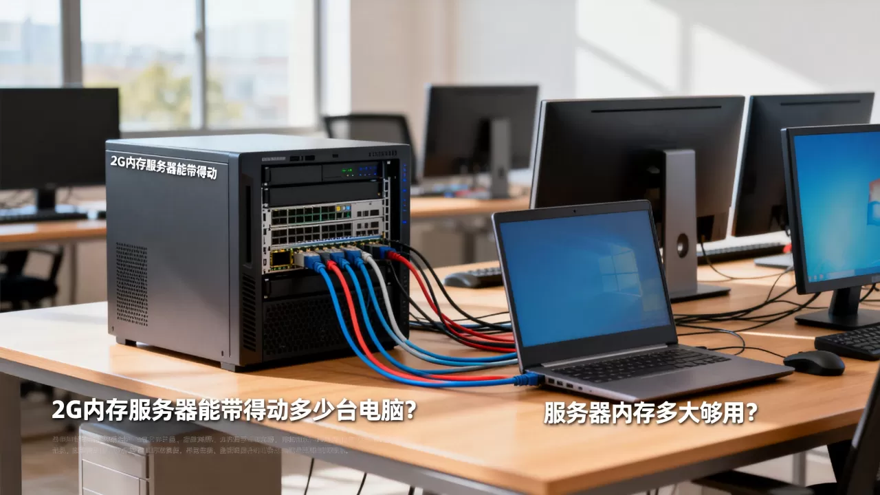 2G内存服务器能带得动多少台电脑?,服务器内存多大够用? 2G内存服务器能带得动多少台电脑?,服务器内存多大够用?