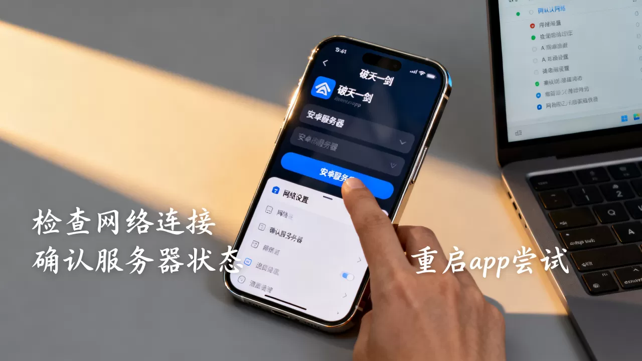 破天一剑app怎么进安卓服务器,进不去怎么办? 破天一剑app怎么进安卓服务器,进不去怎么办?