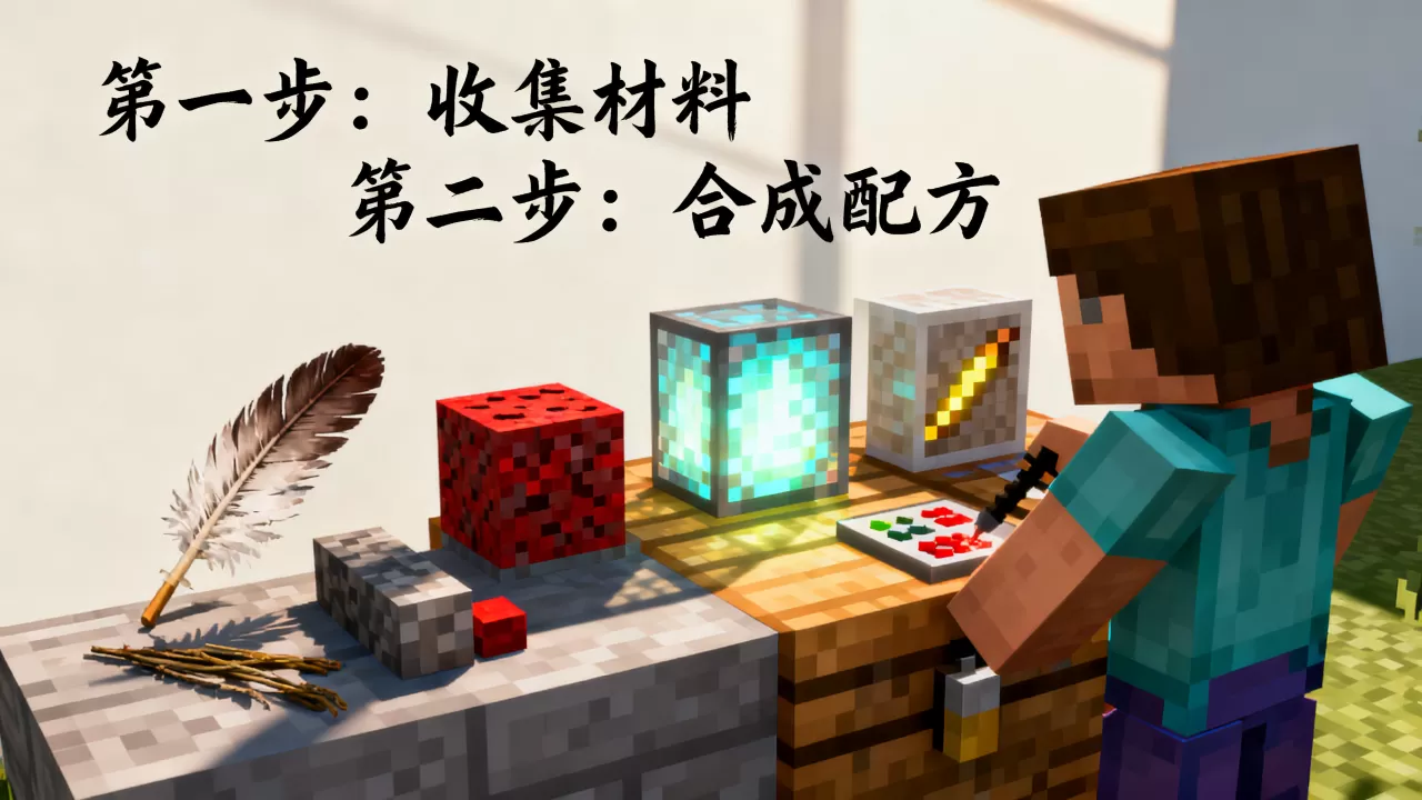 我的世界ec服务器脉冲光羽怎么弄?,怎么做 我的世界ec服务器脉冲光羽怎么弄?,怎么做