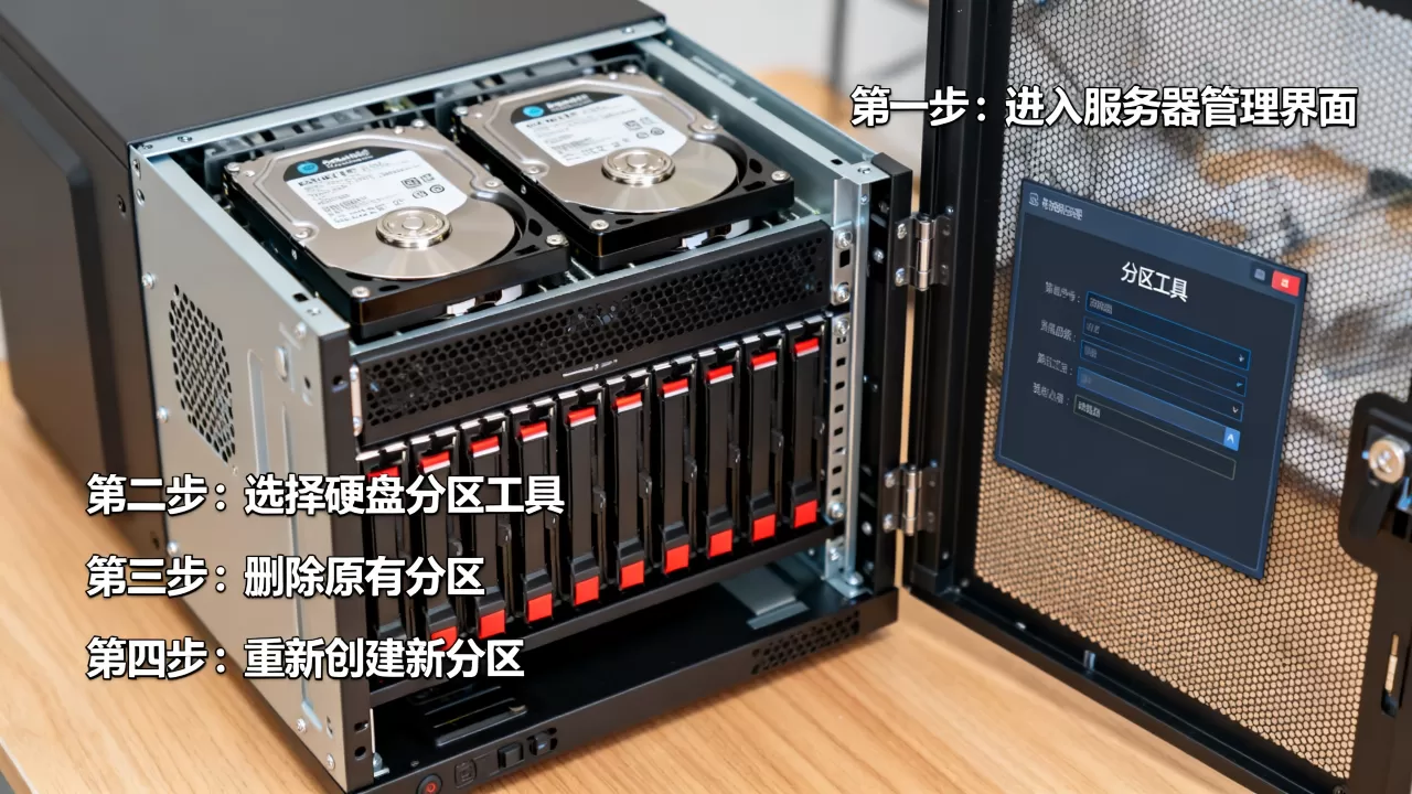 华为服务器只有一个C盘怎么分区?,服务器硬盘如何重新分盘教程 华为服务器只有一个C盘怎么分区?,服务器硬盘如何重新分盘教程