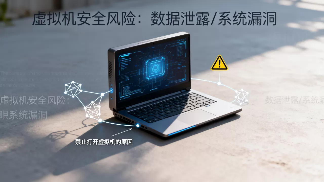 为什么禁止打开虚拟机?,虚拟机有哪些安全风险? 为什么禁止打开虚拟机?,虚拟机有哪些安全风险?