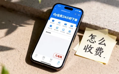 dy业务24小时下单真的几毛钱吗，怎么收费？