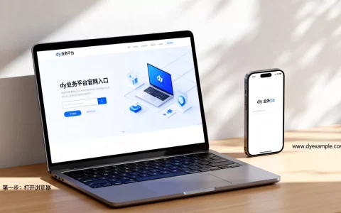 dy业务平台官网入口怎么打开，网址在哪里？
