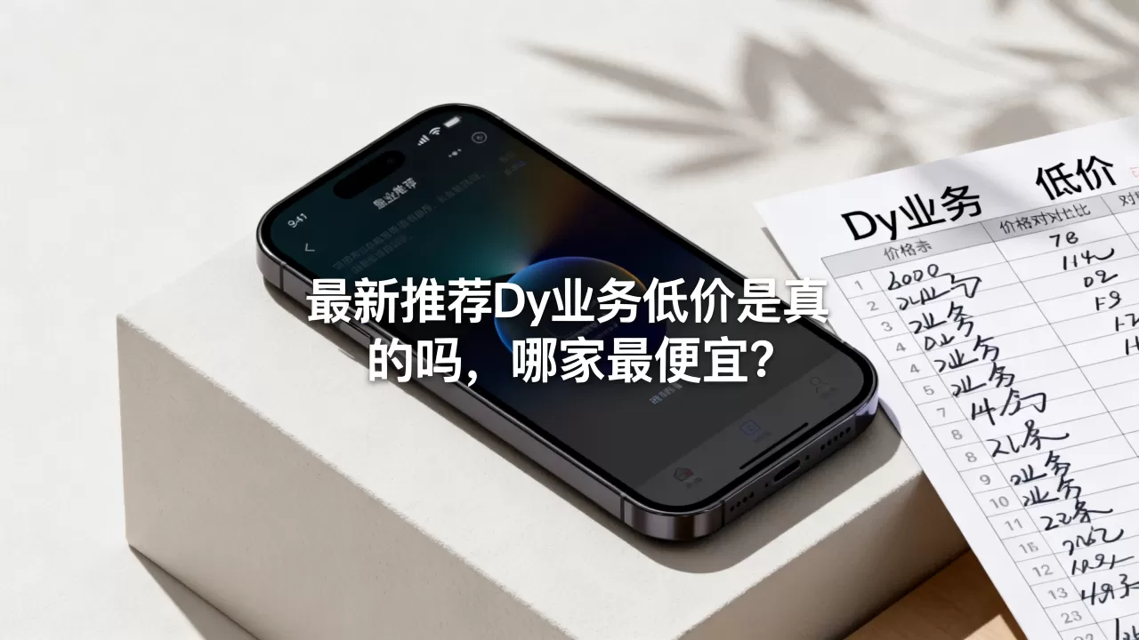 最新推荐Dy业务低价是真的吗,哪家最便宜? 最新推荐Dy业务低价是真的吗,哪家最便宜?