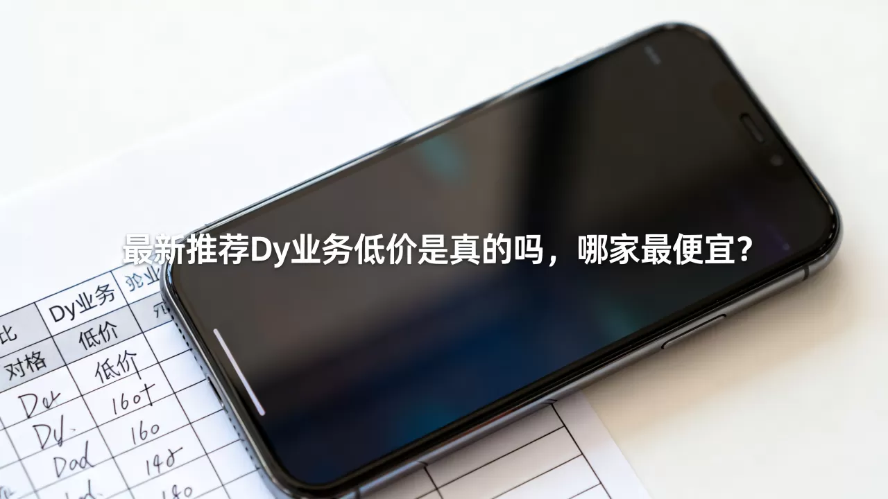 最新推荐Dy业务低价是真的吗,哪家最便宜? 最新推荐Dy业务低价是真的吗,哪家最便宜?