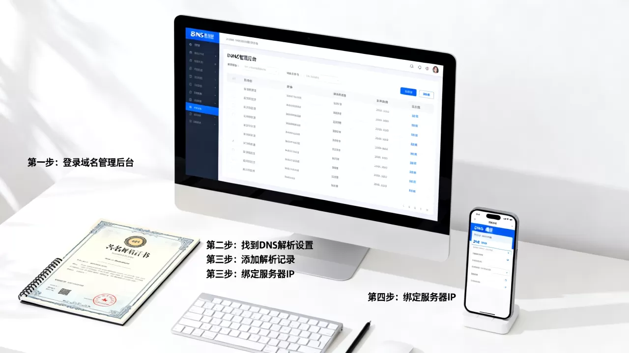 域名解析绑定步骤有哪些?新手怎么操作? 域名解析绑定步骤有哪些?新手怎么操作?