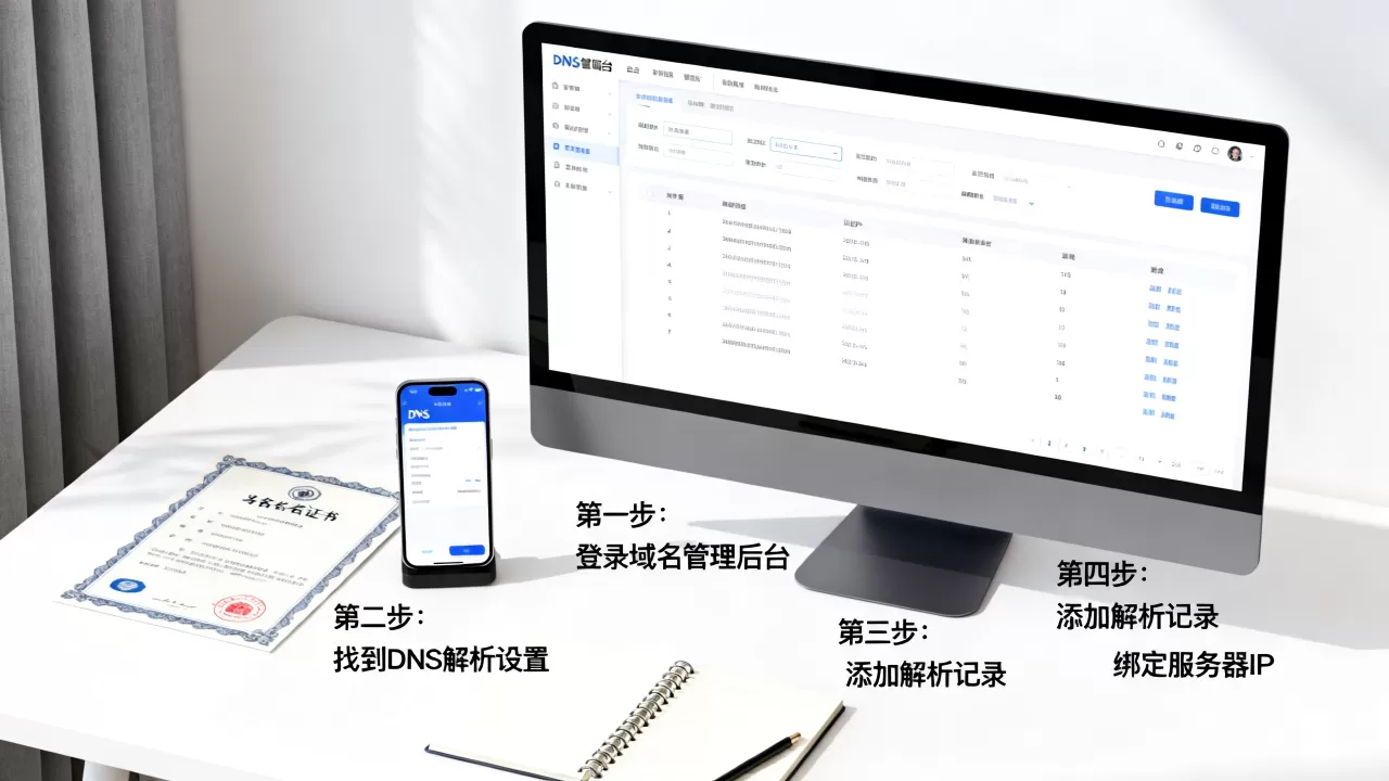 域名解析绑定步骤有哪些?新手怎么操作? 域名解析绑定步骤有哪些?新手怎么操作?