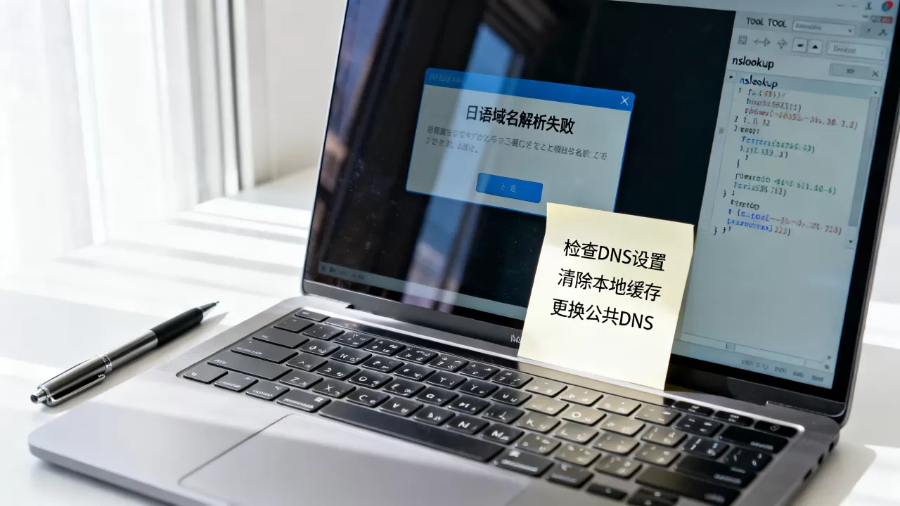 日语域名解析失败怎么办?有哪些解决方法? 日语域名解析失败怎么办?有哪些解决方法?