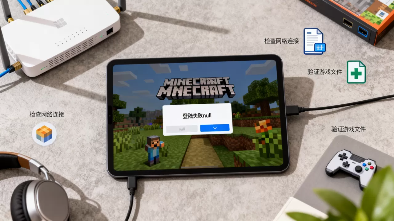 我的世界服务器登陆失败null怎么办,原因是什么? 我的世界服务器登陆失败null怎么办,原因是什么?