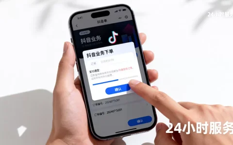 抖音业务下单24小时真的靠谱吗，哪里可以下单？