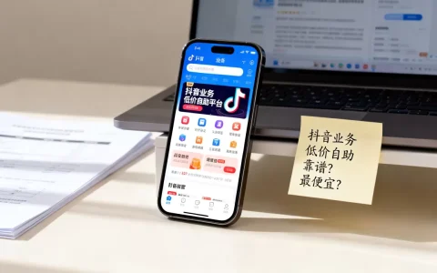 抖音业务低价自助平台靠谱吗，哪家最便宜？