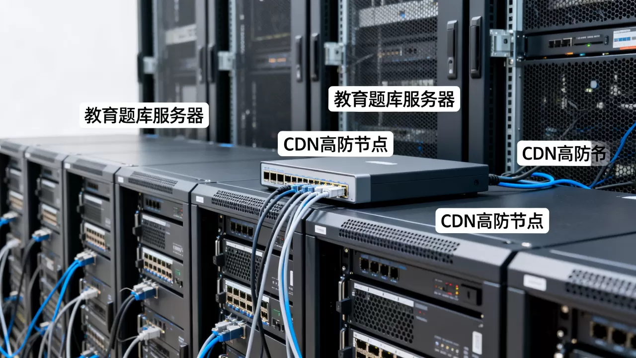 教育题库高并发服务器CDN高防如何协同,配置方案是什么? 教育题库高并发服务器CDN高防如何协同,配置方案是什么?