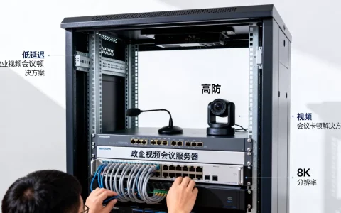 政企视频会议服务器如何做到低延迟高防？，视频会议卡顿怎么办？