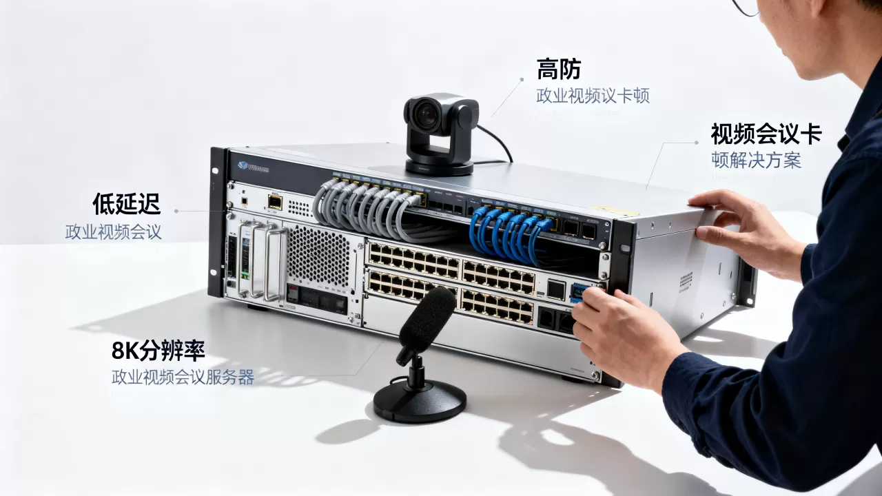 政企视频会议服务器如何做到低延迟高防?,视频会议卡顿怎么办? 政企视频会议服务器如何做到低延迟高防?,视频会议卡顿怎么办?