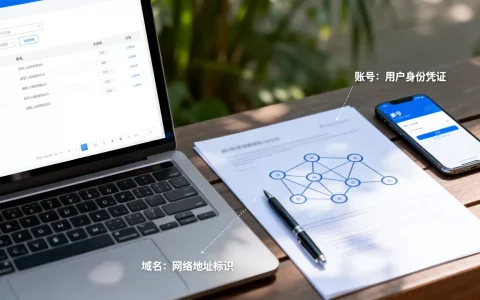 域名和账号有什么联系？怎么理解两者区别