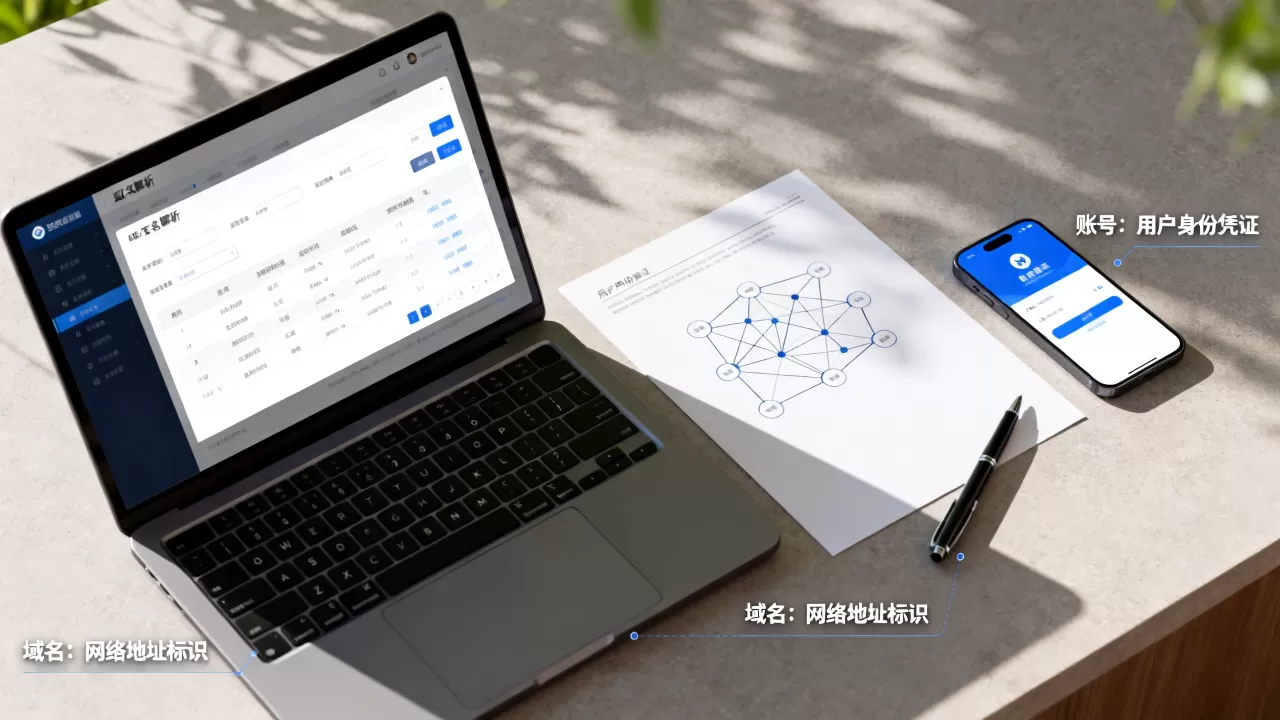 域名和账号有什么联系?怎么理解两者区别 域名和账号有什么联系?怎么理解两者区别