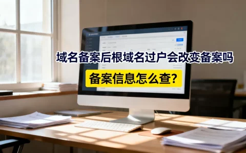 域名备案后根域名过户会改变备案吗，备案信息怎么查？