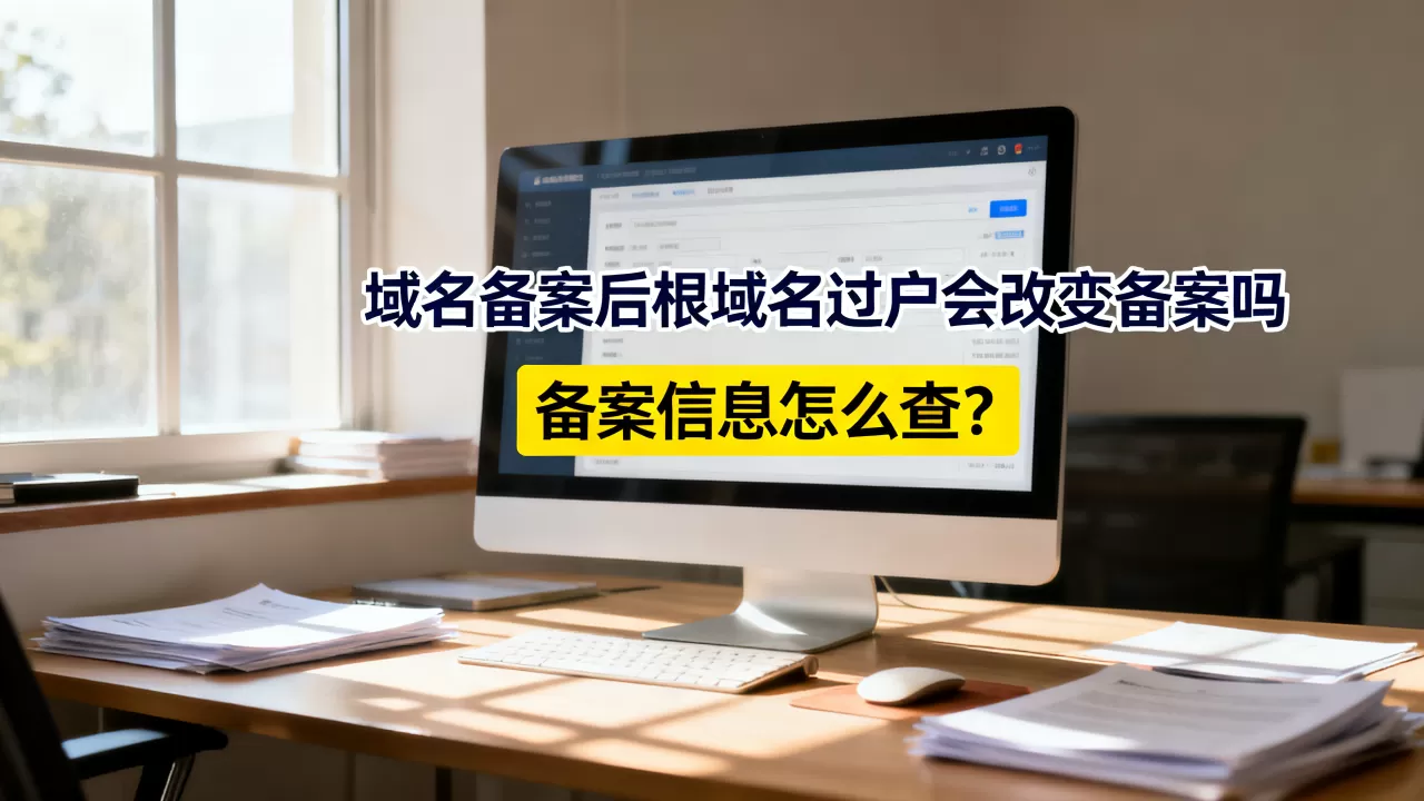 域名备案后根域名过户会改变备案吗,备案信息怎么查? 域名备案后根域名过户会改变备案吗,备案信息怎么查?