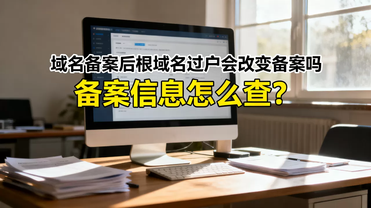 域名备案后根域名过户会改变备案吗,备案信息怎么查? 域名备案后根域名过户会改变备案吗,备案信息怎么查?