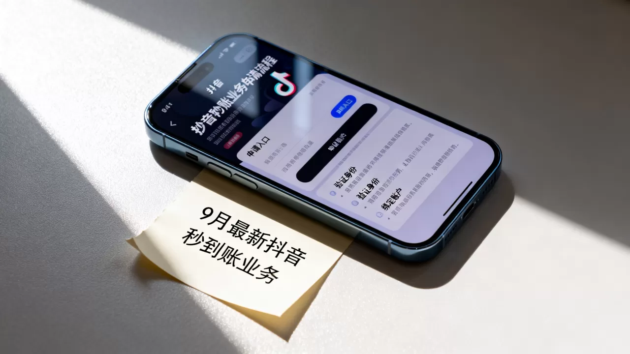 9月最新抖音秒到账业务是真的吗,怎么申请? 9月最新抖音秒到账业务是真的吗,怎么申请?