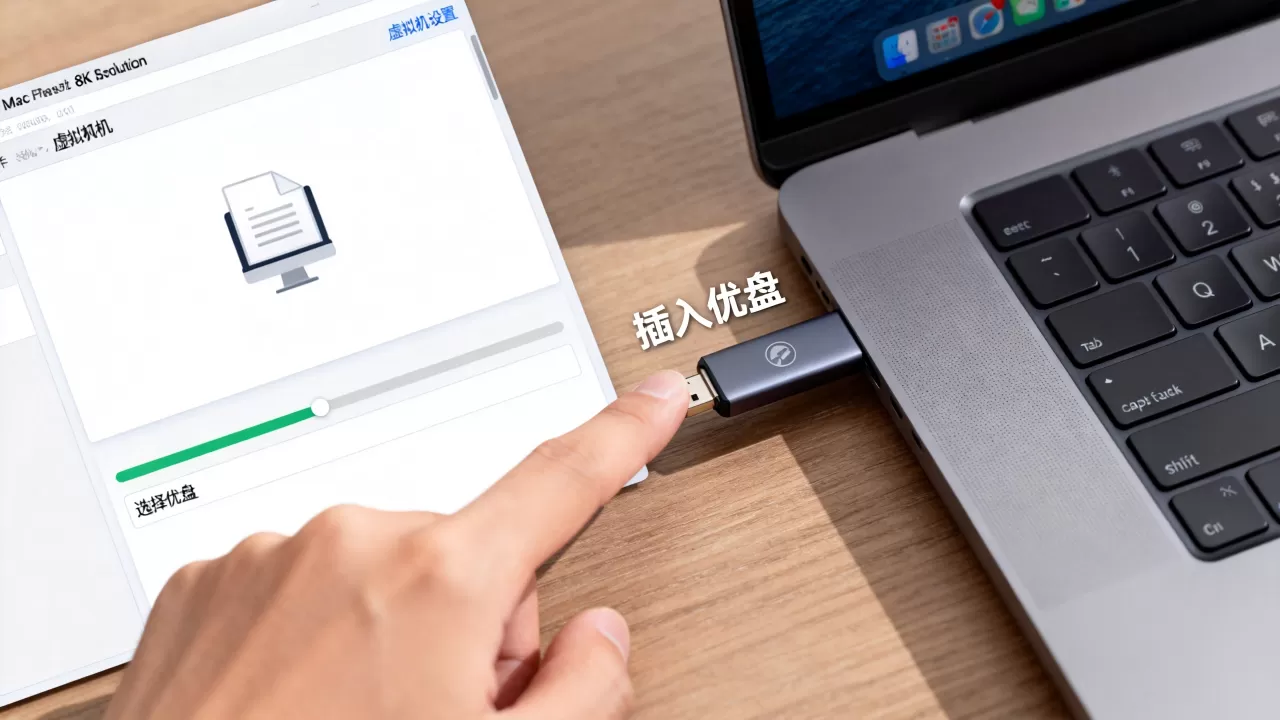 mac虚拟机中应该如何识别并使用优盘?,怎么操作 mac虚拟机中应该如何识别并使用优盘?,怎么操作