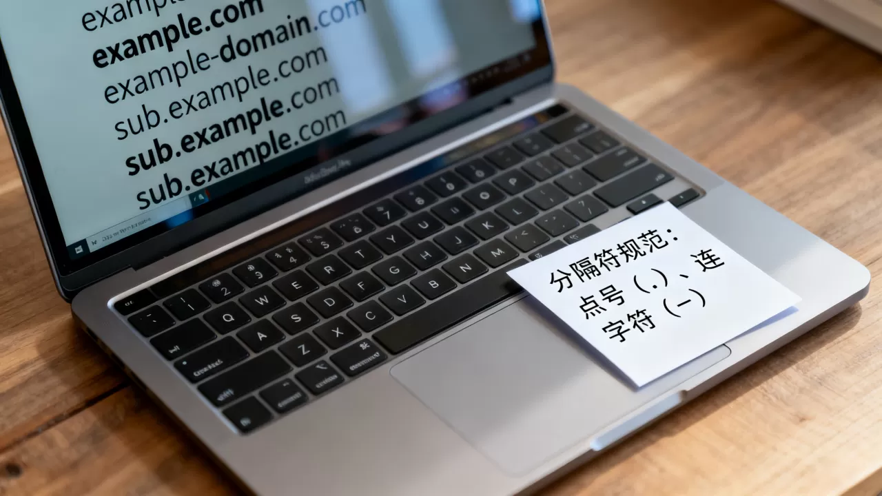 你知道域名与域名之间如何正确分隔吗?分隔符选择有哪些规范? 你知道域名与域名之间如何正确分隔吗?分隔符选择有哪些规范?