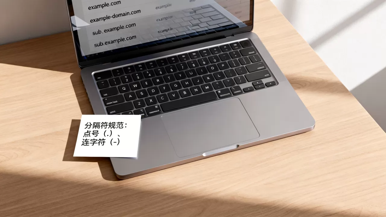 你知道域名与域名之间如何正确分隔吗?分隔符选择有哪些规范? 你知道域名与域名之间如何正确分隔吗?分隔符选择有哪些规范?