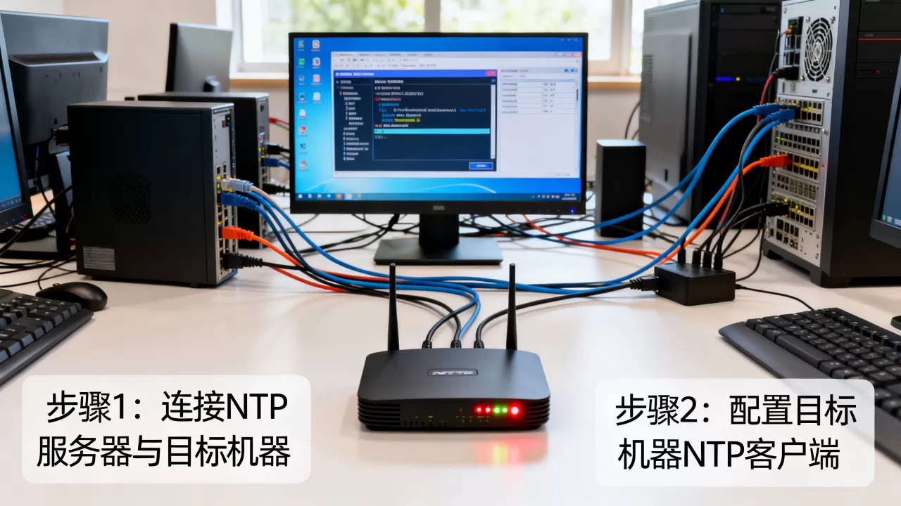 有了NTP服务器怎么连接其他机器呢,怎么设置 有了NTP服务器怎么连接其他机器呢,怎么设置