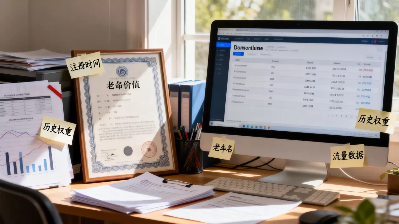 老域名价值怎么判断?影响价值高低的因素有哪些? 老域名价值怎么判断?影响价值高低的因素有哪些?