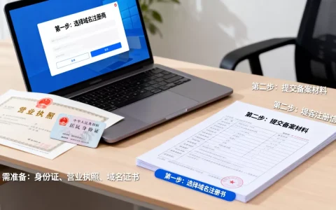 新手申请域名和备案有哪些流程，需要准备什么材料？