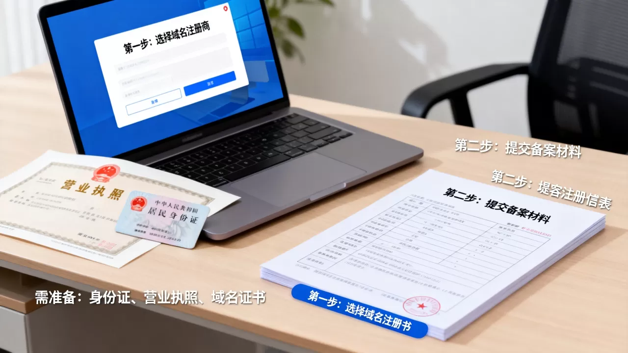 新手申请域名和备案有哪些流程,需要准备什么材料? 新手申请域名和备案有哪些流程,需要准备什么材料?