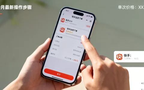 快手业务下单9月最新怎么操作，多少钱一次？