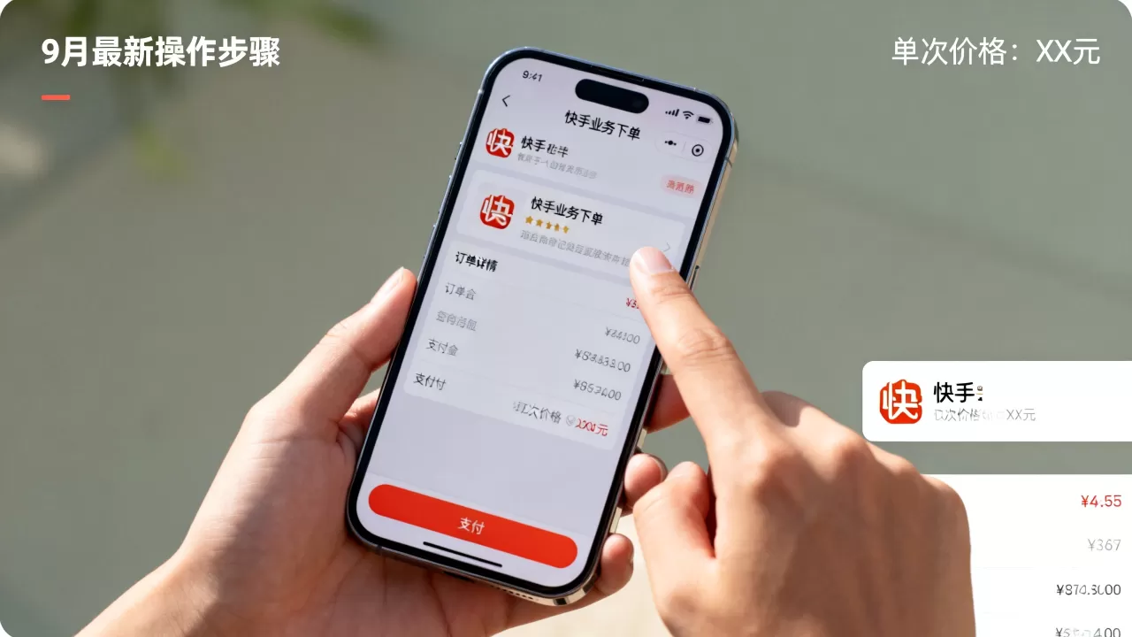 快手业务下单9月最新怎么操作,多少钱一次? 快手业务下单9月最新怎么操作,多少钱一次?