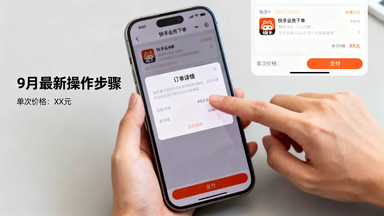 快手业务下单9月最新怎么操作,多少钱一次? 快手业务下单9月最新怎么操作,多少钱一次?