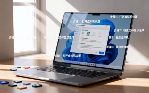 虚拟机隐藏图标怎么恢复，桌面图标不见了怎么办？