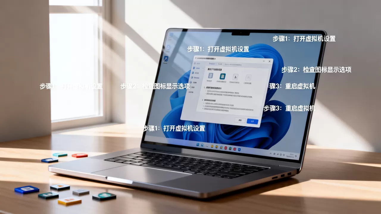 虚拟机隐藏图标怎么恢复,桌面图标不见了怎么办? 虚拟机隐藏图标怎么恢复,桌面图标不见了怎么办?