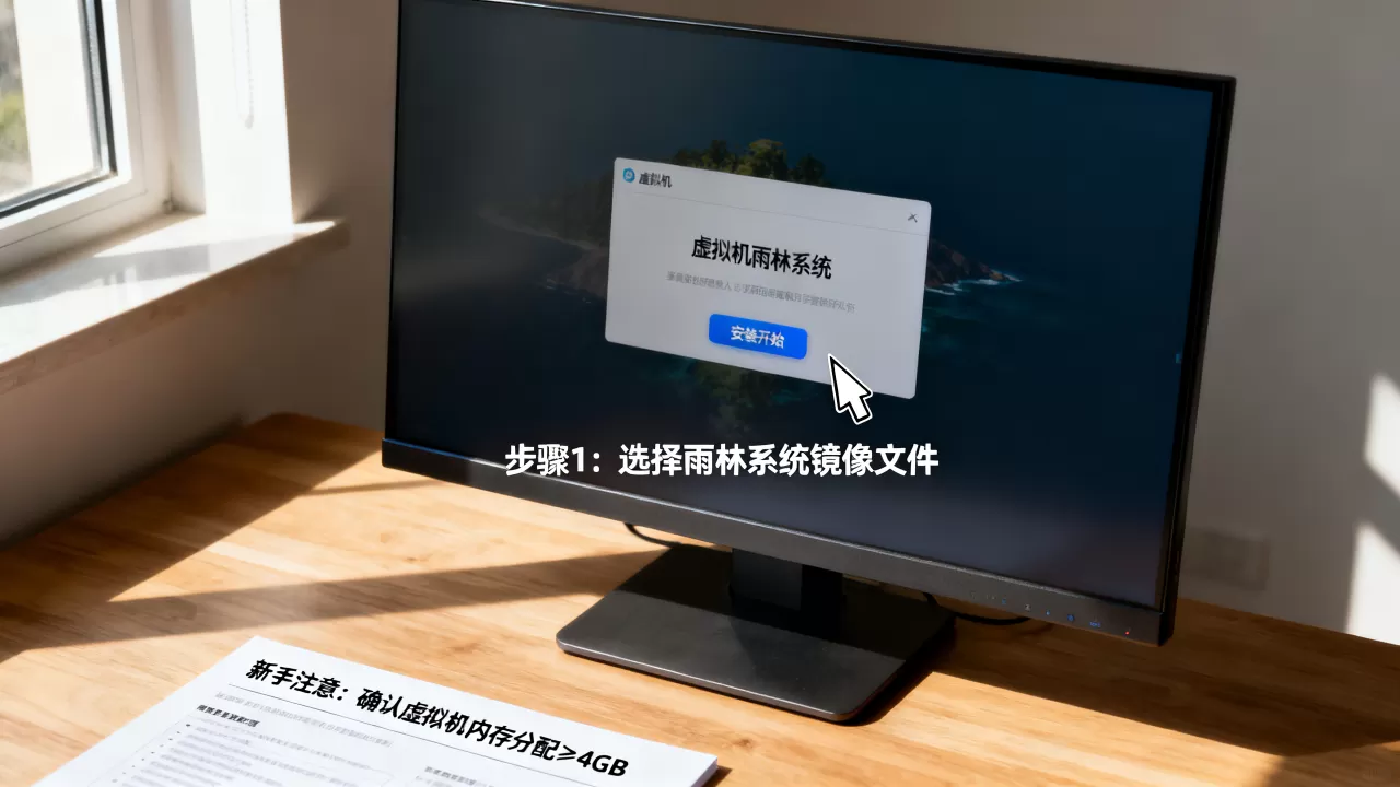 虚拟机安装雨林教程到底详细吗,新手跟着操作能成功吗? 虚拟机安装雨林教程到底详细吗,新手跟着操作能成功吗?
