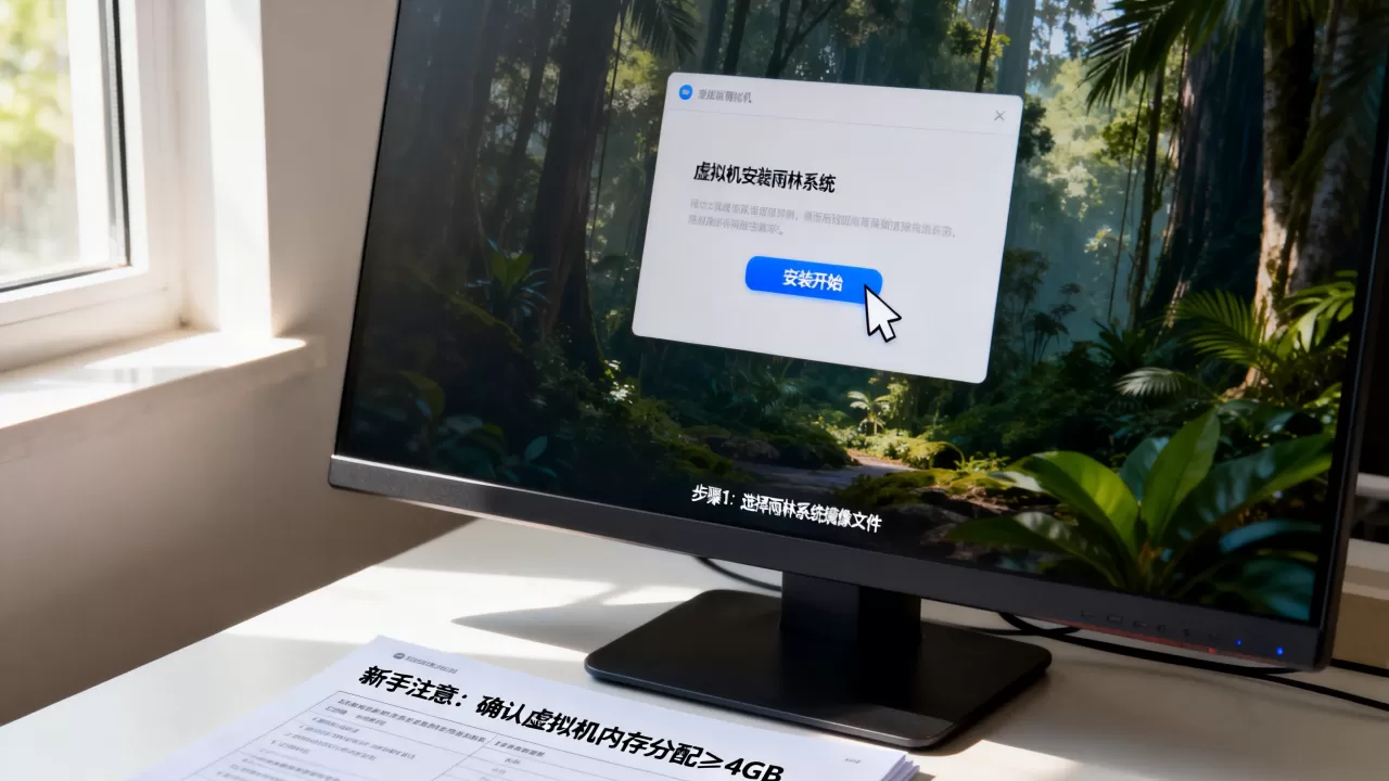虚拟机安装雨林教程到底详细吗,新手跟着操作能成功吗? 虚拟机安装雨林教程到底详细吗,新手跟着操作能成功吗?