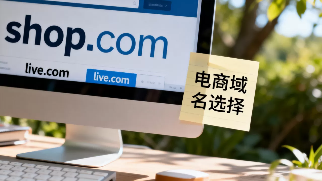 shop域名和live域名哪个更适合电商?域名怎么选 shop域名和live域名哪个更适合电商?域名怎么选