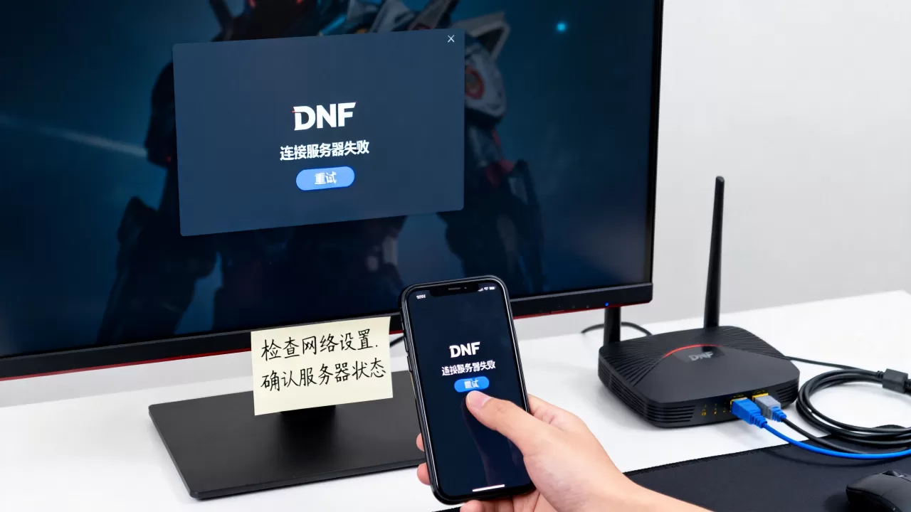 dnf登录游戏显示连接服务器失败该咋办,是什么原因 dnf登录游戏显示连接服务器失败该咋办,是什么原因