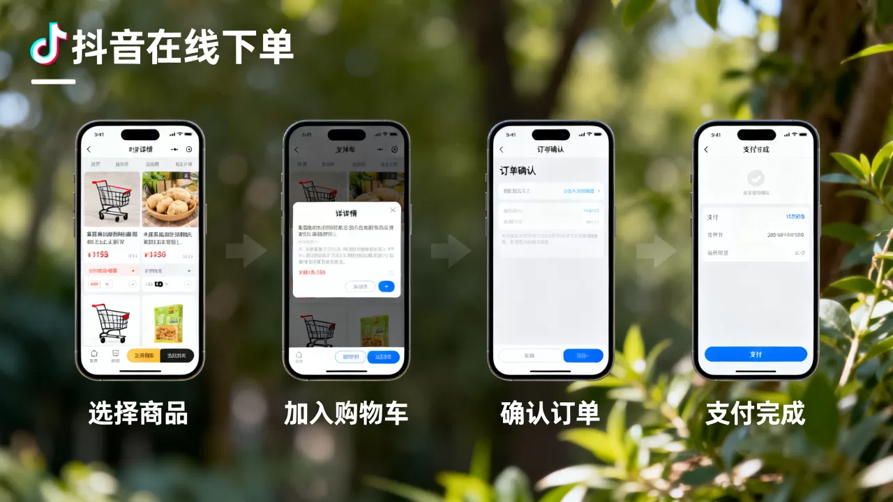 9月抖音在线下单怎么操作,完整流程步骤是什么? 9月抖音在线下单怎么操作,完整流程步骤是什么?