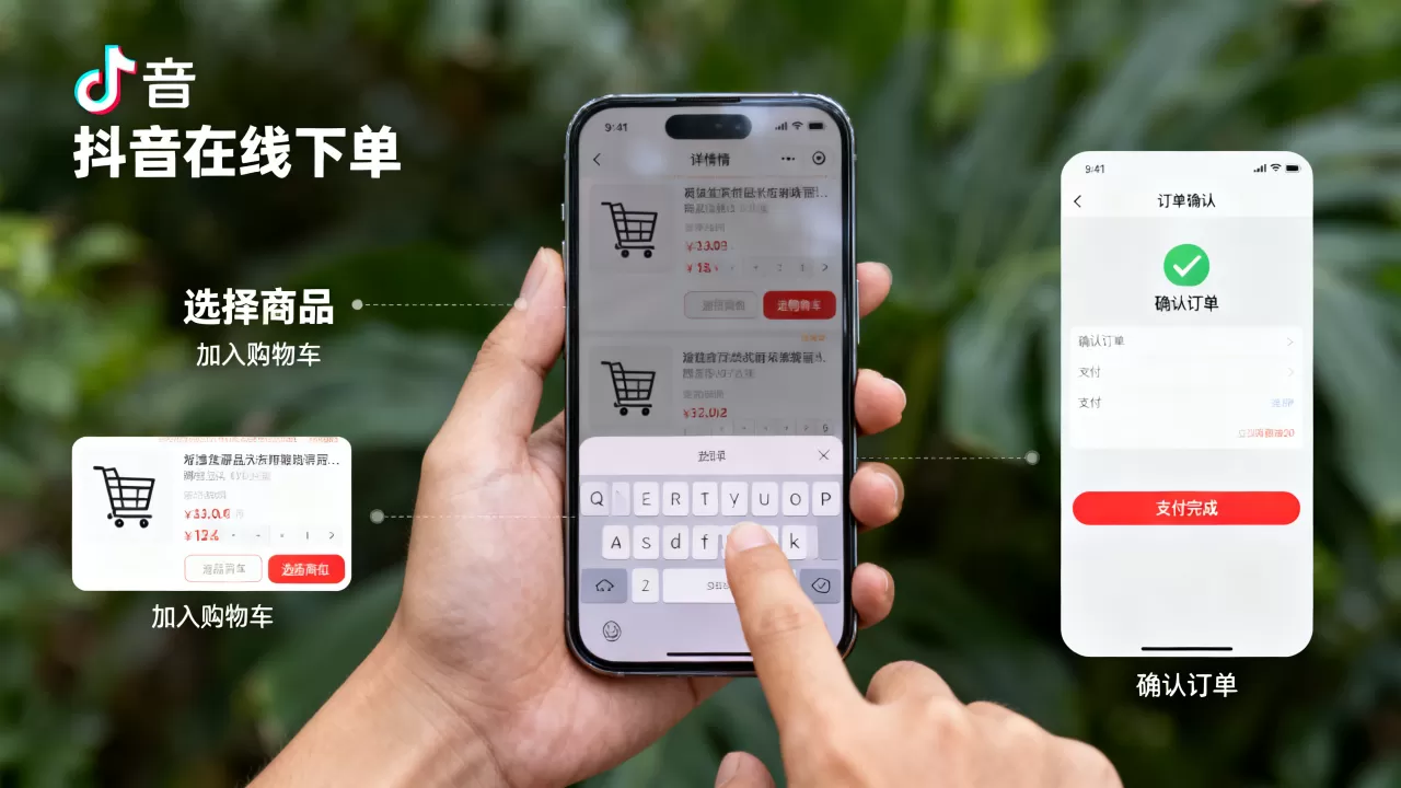 9月抖音在线下单怎么操作,完整流程步骤是什么? 9月抖音在线下单怎么操作,完整流程步骤是什么?