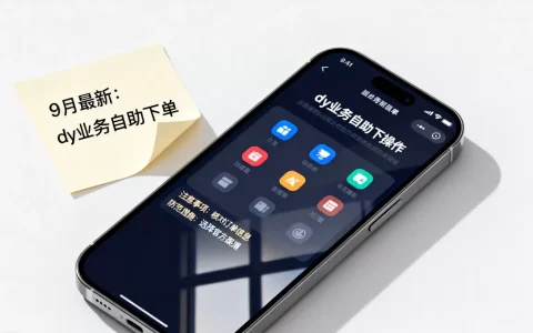9月最新：dy业务自助下单的注意事项和防范措