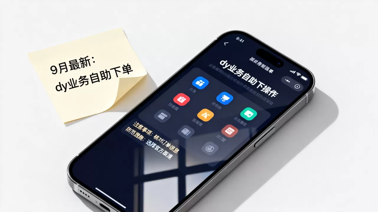 9月最新:dy业务自助下单的注意事项和防范措 9月最新:dy业务自助下单的注意事项和防范措