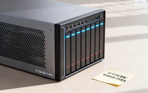 i3-E3服务器这个配置够用吗？,独立服务器月付价格？