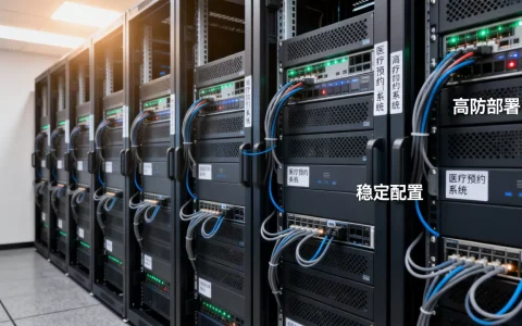 医疗预约系统服务器高防稳定部署怎么做,有哪些注意事项？
