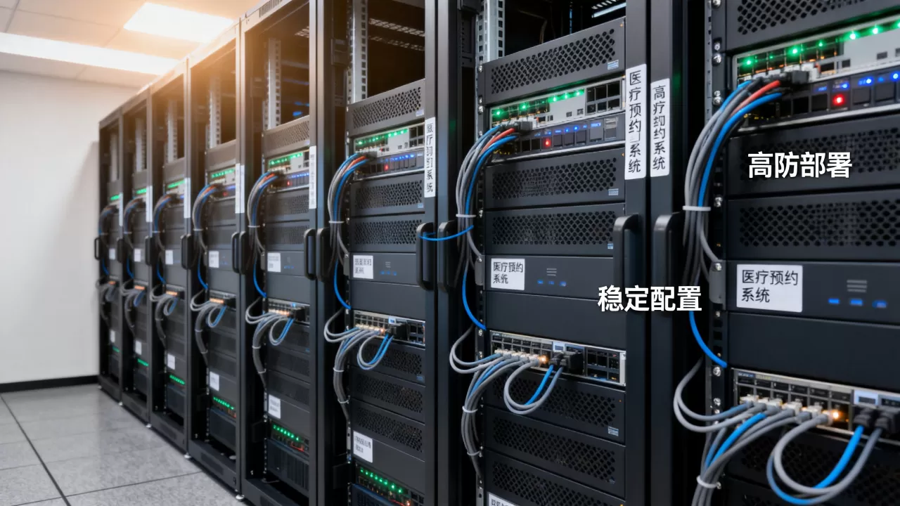医疗预约系统服务器高防稳定部署怎么做,有哪些注意事项? 医疗预约系统服务器高防稳定部署怎么做,有哪些注意事项?