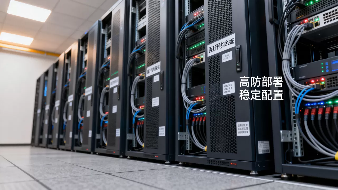 医疗预约系统服务器高防稳定部署怎么做,有哪些注意事项? 医疗预约系统服务器高防稳定部署怎么做,有哪些注意事项?